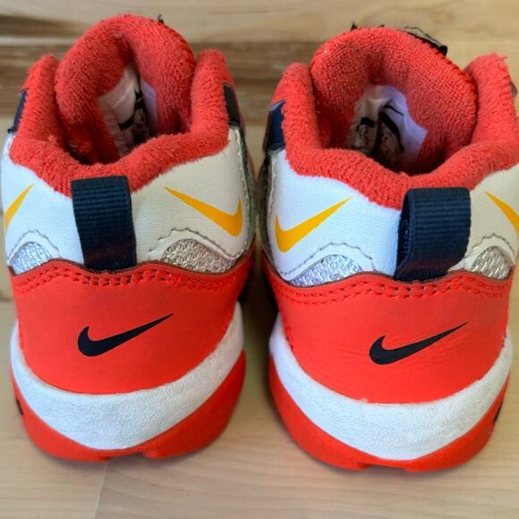 NIKE Speed Turf Leather Baby Toddler Unisex Red Orbit 5C - Picture 6 of 9